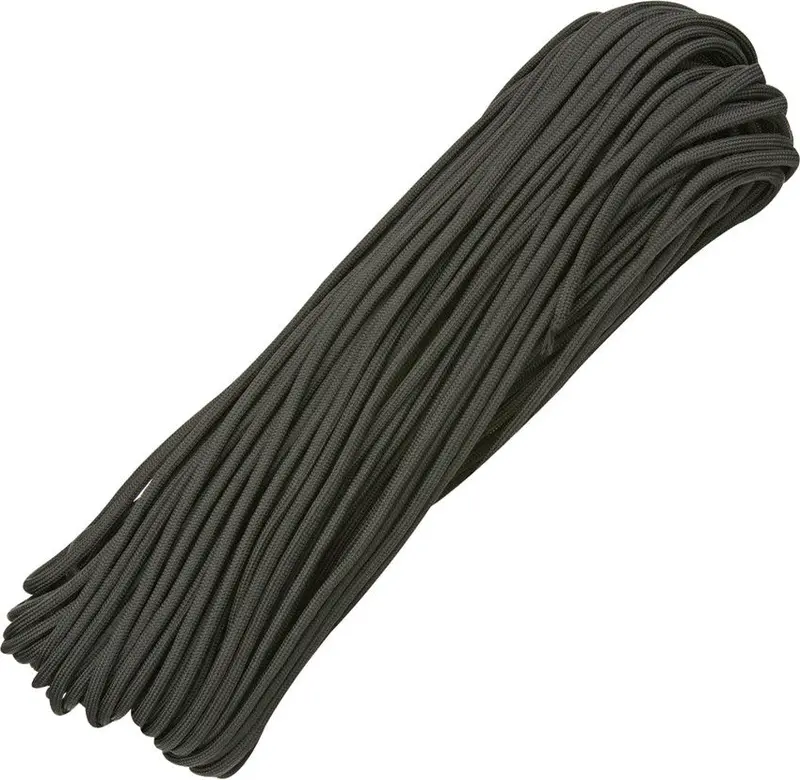 100-Foot Paracord – Black 550Lb Test Mil-Spec Survival Cord 1