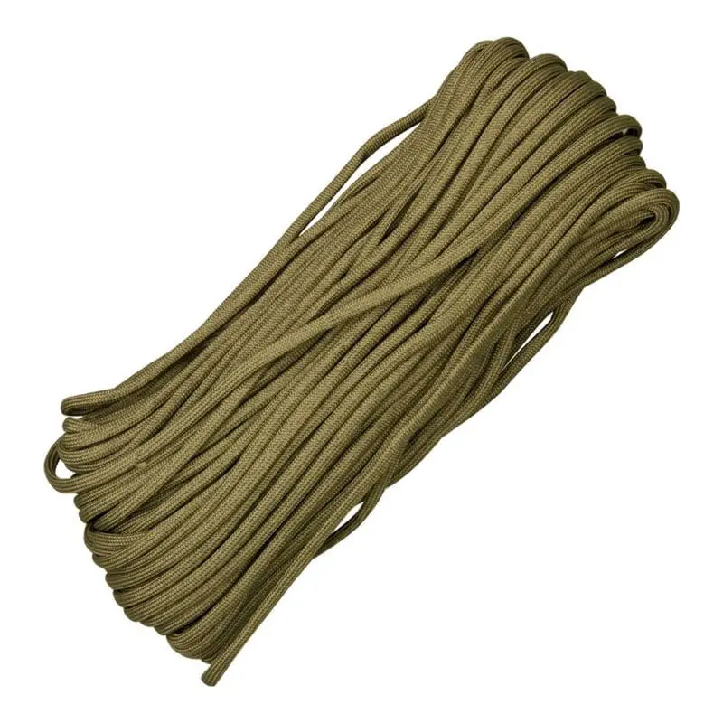100-Foot Paracord – Coyote Tan Heavy-Duty 550Lb Test Cord 1