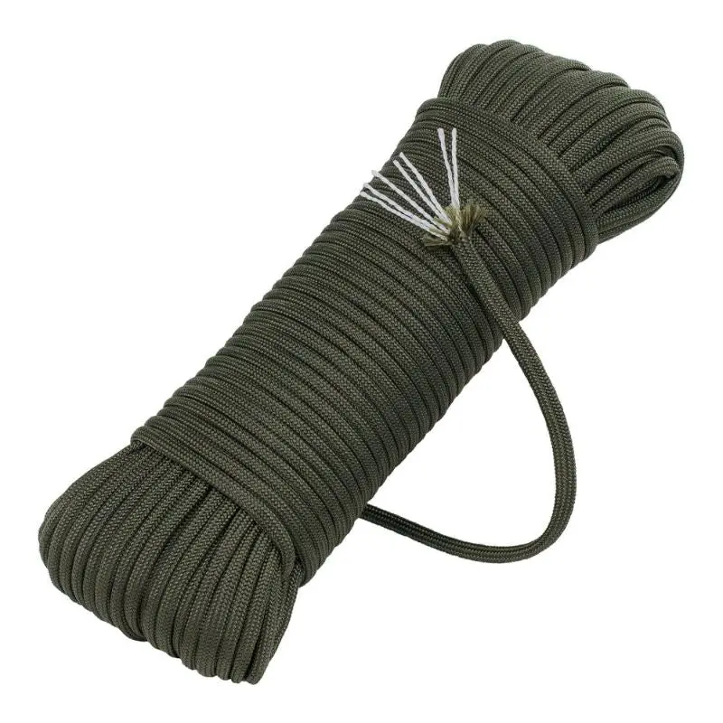 100-Foot Paracord – Od Green 550Lb Test Mil-Spec Cordage 1