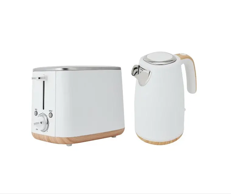 2-Slice Toaster And 1.7L Electric Kettle Breakfast Combo Set 1