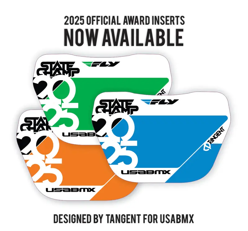 2025 Official Race Award Insert Stickers 1