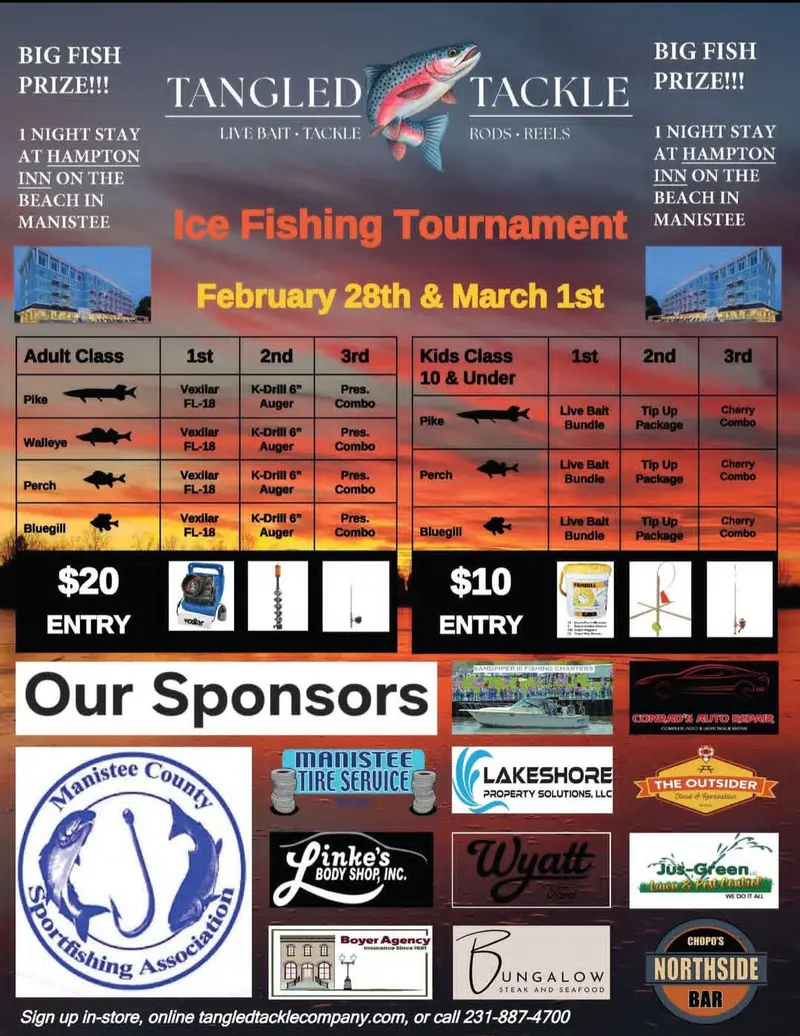 2026 Ice Fishing Tournament Registration Portal 1