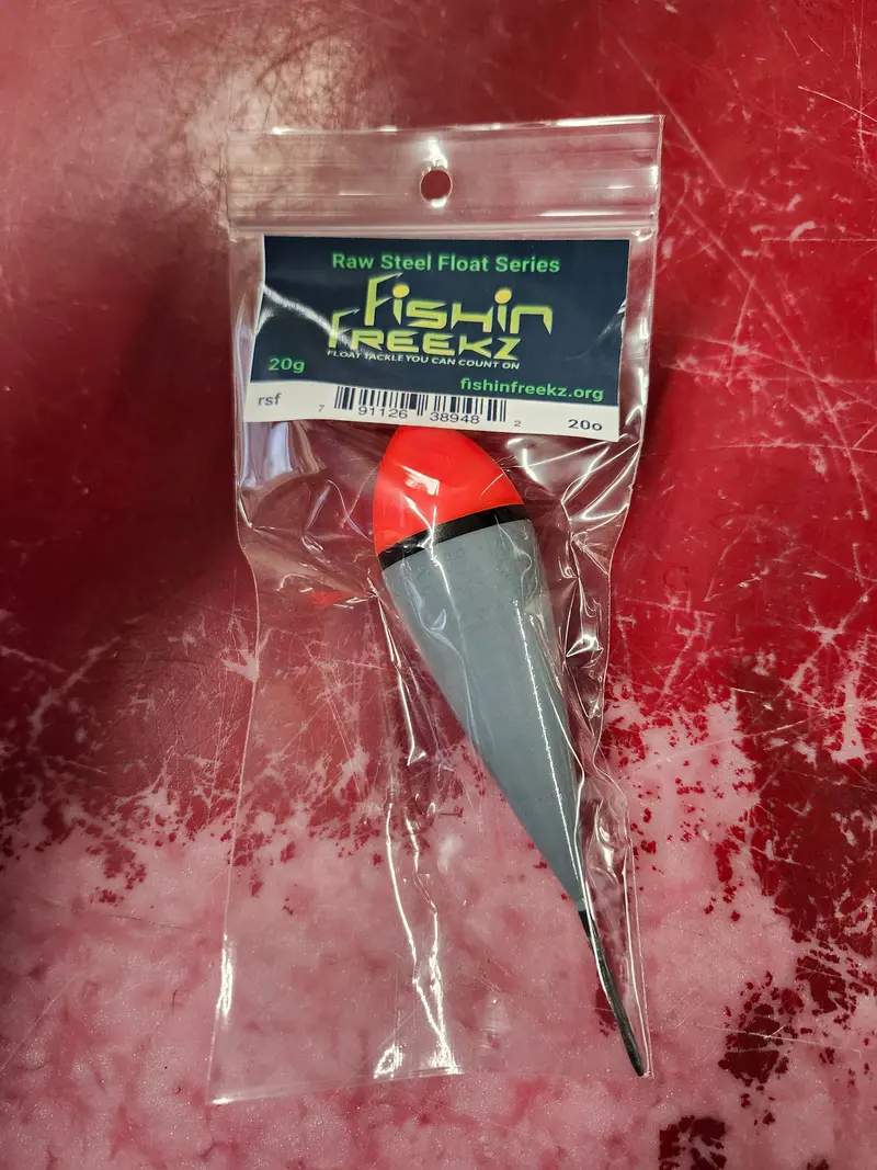 20G Orange-And-Grey Fixed Fishing Float 1