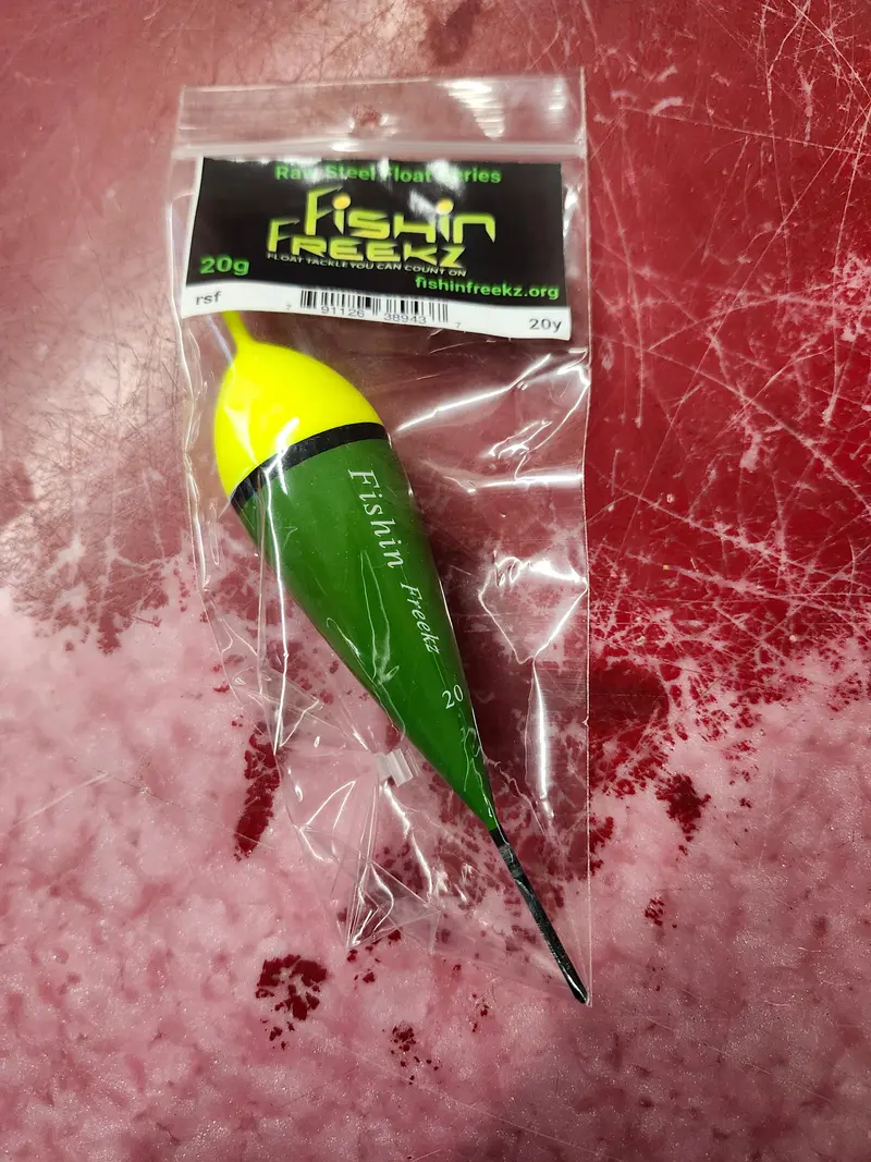 20G Yellow-And-Green Fixed Fishing Float 1