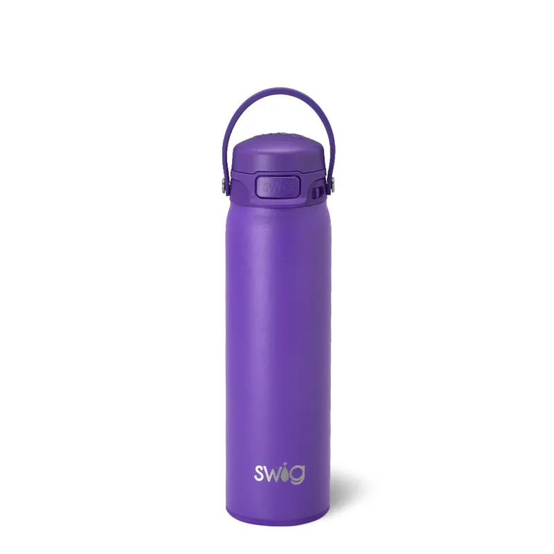 22Oz Purple Ez-Fill Sports Bottle 1