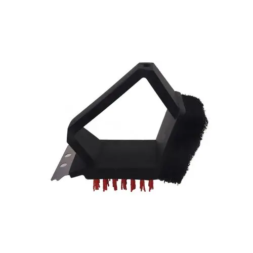 3-In-1 Adjustable Bbq Cleaning Brush – Compact Design With Comfort-Grip Handle 1