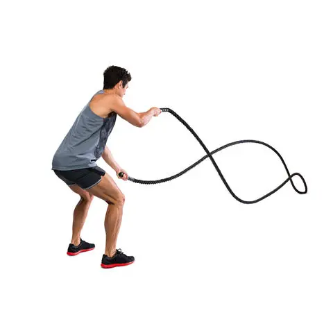 9-Metre Battle Rope – Heavy-Duty Black Rope For Strength & Conditioning Workouts 1