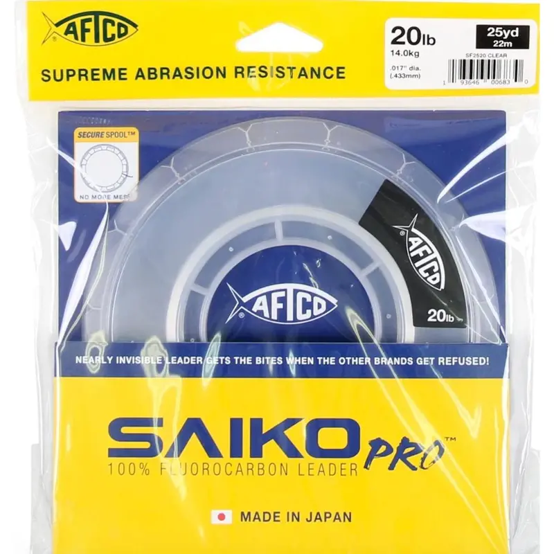 Aftco Saiko Pro Advanced Fluorocarbon Leader Line 1