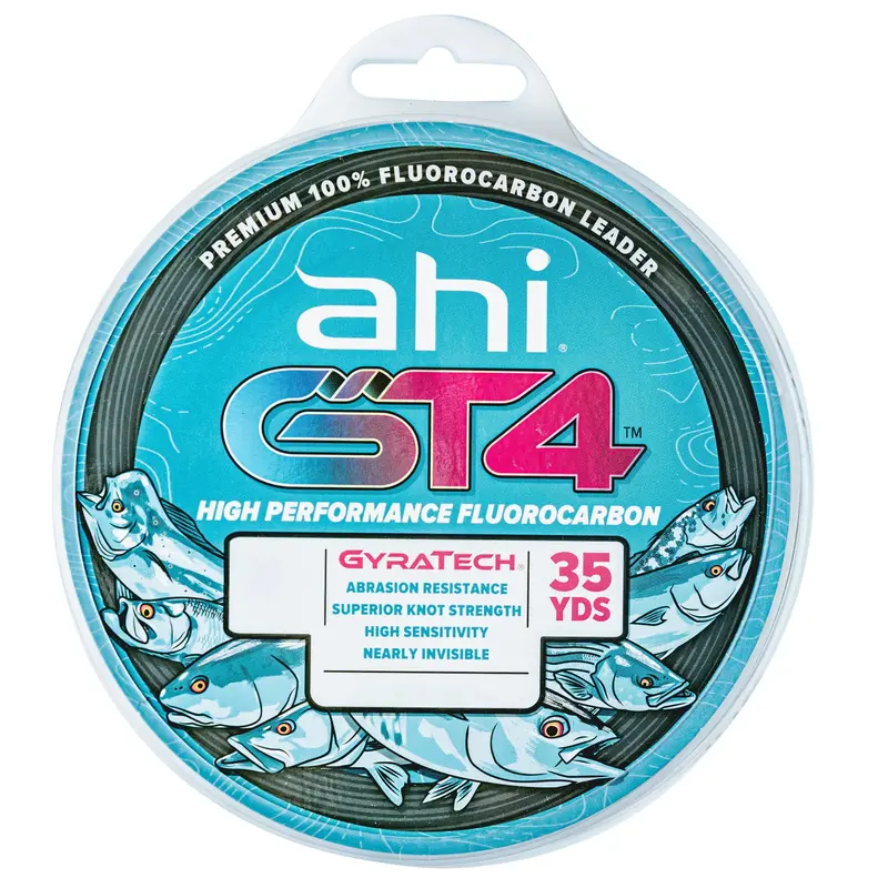 Ahi Gt4 Performance Fluorocarbon Line – Premium Low-Stretch Leader Material 1