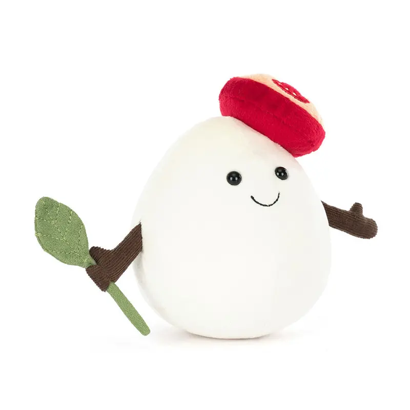 Amuseable Mozzarella Plush – Cheesy, Squishy Stuffed Animal 1