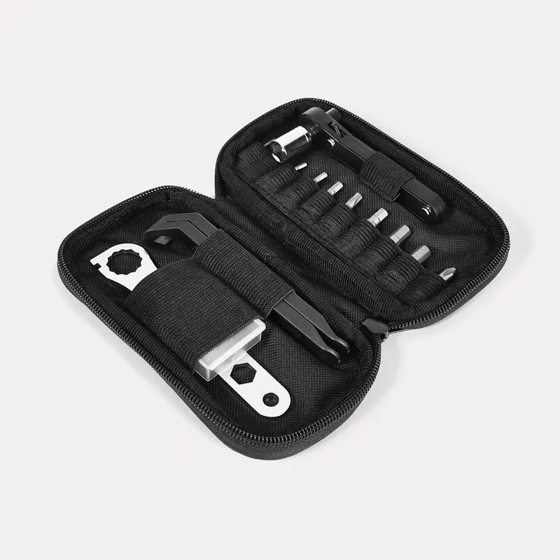 Anko 21-Piece Bike Repair Toolkit – Comprehensive Maintenance Set In Durable Pouch 1