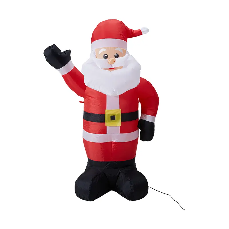 Anko Inflatable Christmas Santa Decoration – 1.2M Tall, Includes Anchoring Kit 1
