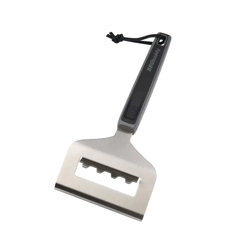 Bbq Buddy Grill Rake And Scraper – Heavy-Duty Cleaning Tool For Hot Cooking Surfaces 1