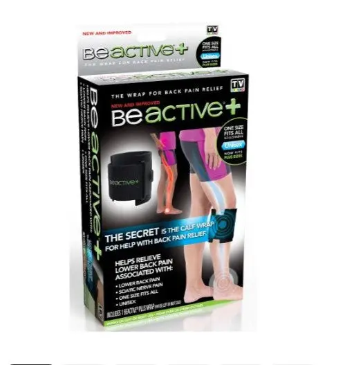 Beactive Plus Lumbar Support Wrap – Adjustable Back Pain Relief Belt, Unisex Design 1