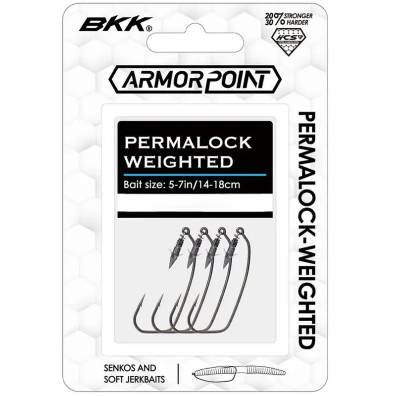 Bkk Armor Point Permalock Weighted Fishing Hook 1