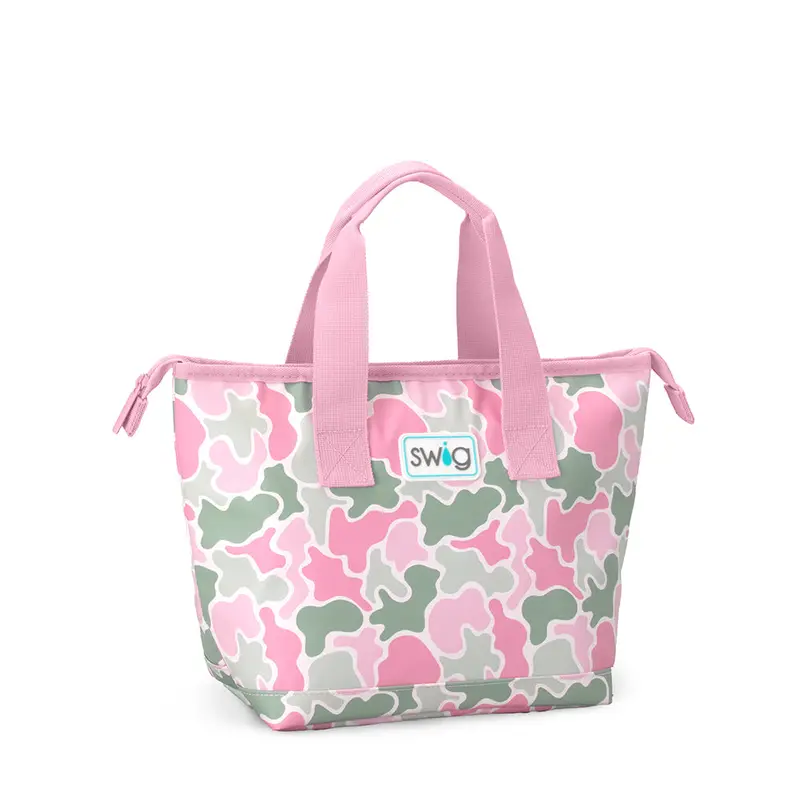 Blushing Camo Insulated Lunch Tote 1