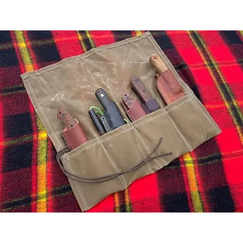 Campcraft Outdoors Premium Knife Roll – Secure Blade Storage 1