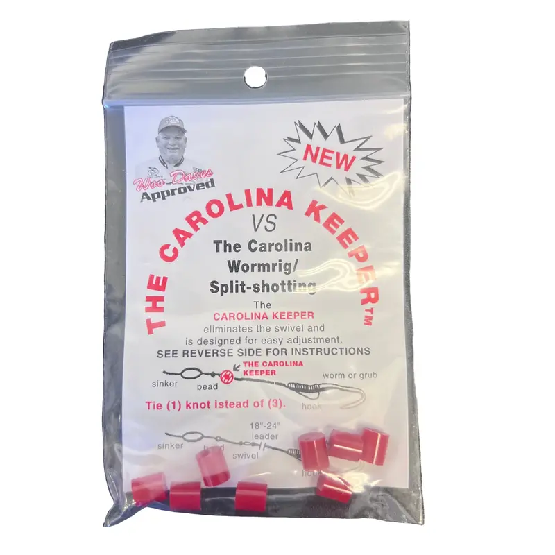 Carolina Keeper Rig Accessories – Reusable 8-Pack Line Holders For Carolina Rigs 2