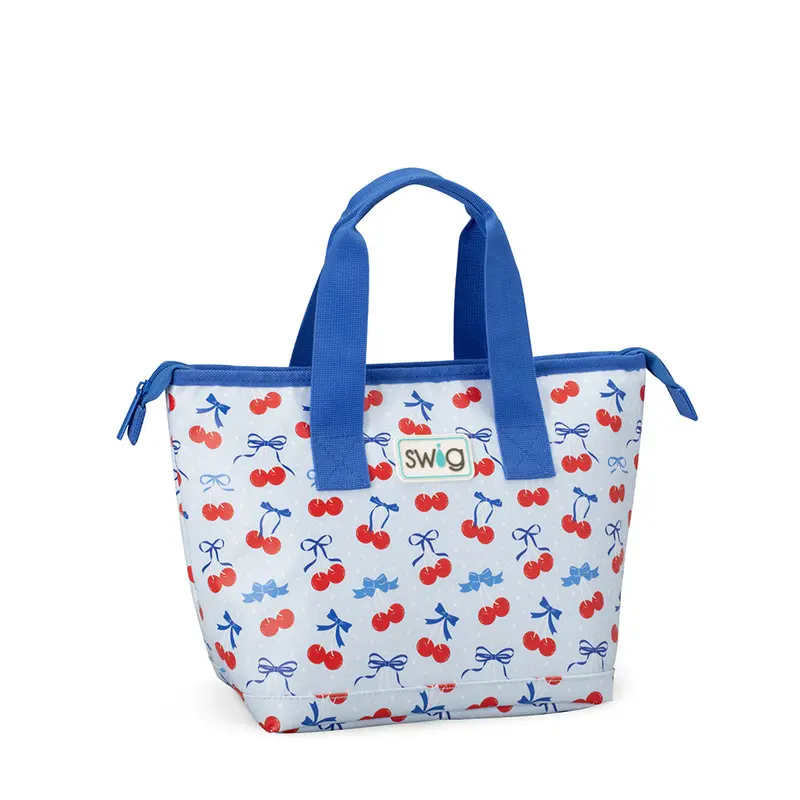 Cherry Pop Insulated Lunch Tote Bag 1