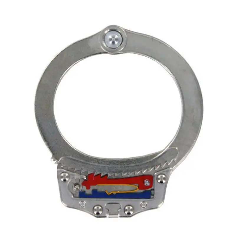 Chicago-Style Color-Coded Cutaway Training Handcuffs 1