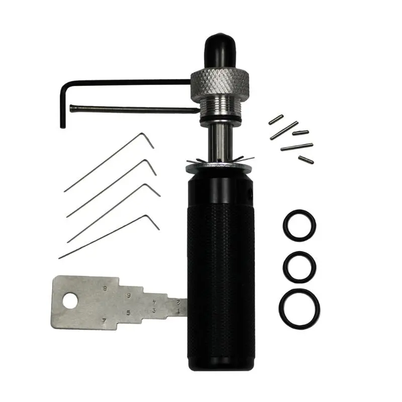 Convertible Tubular Lock Pick Set – Adjustable Pin-Tension Design 1