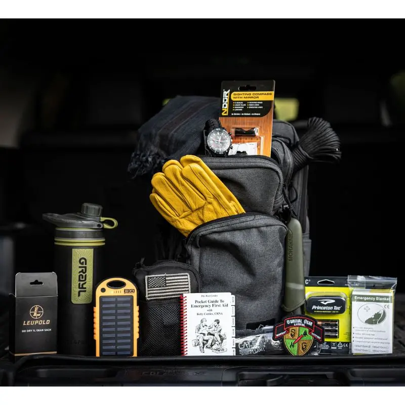 Covert Bug-Out Bag – Compact Emergency Evacuation Kit 1