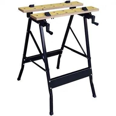 Craftright Heavy-Duty Folding Workbench – 100 Kg Capacity, Adjustable Swivel & Support Pegs 1