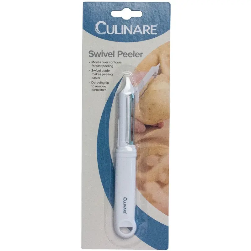 Culinare Swivel Vegetable Peeler – Ergonomic, Stainless Steel Blade 1