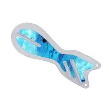 Dreamweaver Spin Doctor 8-Inch White/Blue Glow Swim Bait 1