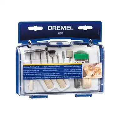 Dremel 20-Piece Cleaning And Polishing Accessory Set (Model 684) 1