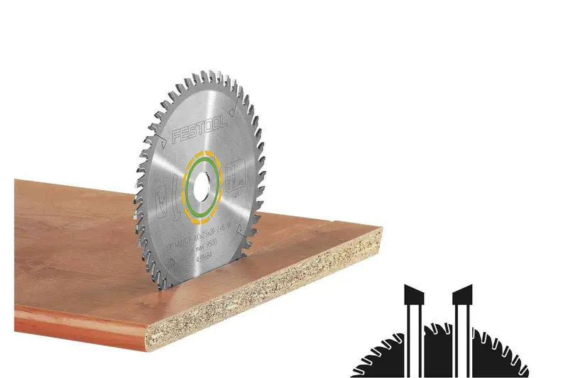 Festool 260 Mm Carbide-Tipped Saw Blade — 2.5 Mm Kerf, 30 Mm Bore, 80° Hook Angle 1
