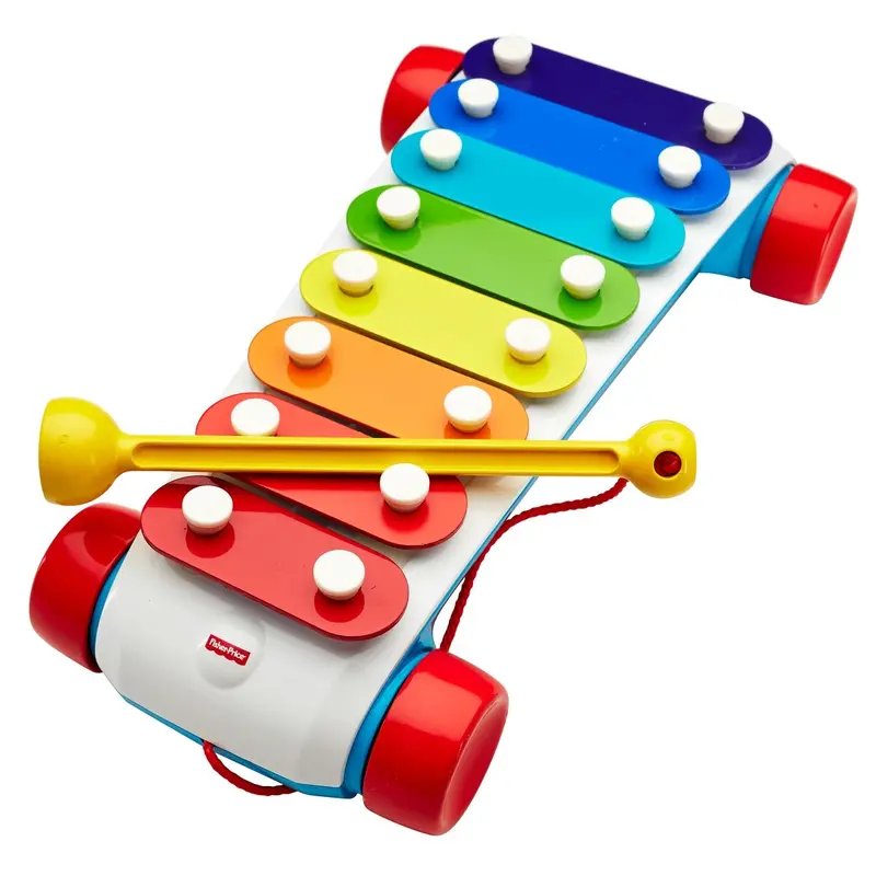 Fisher-Price Classic 8-Key Xylophone – Bright Colors & Easy Grip 1