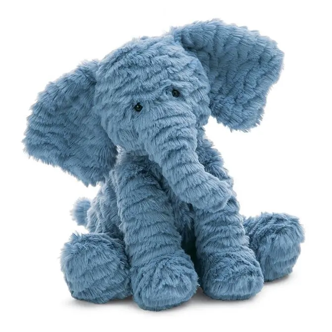 Fuddlewuddle Medium Elephant Plush – Huggable, Artfully Designed Stuffed Animal 1