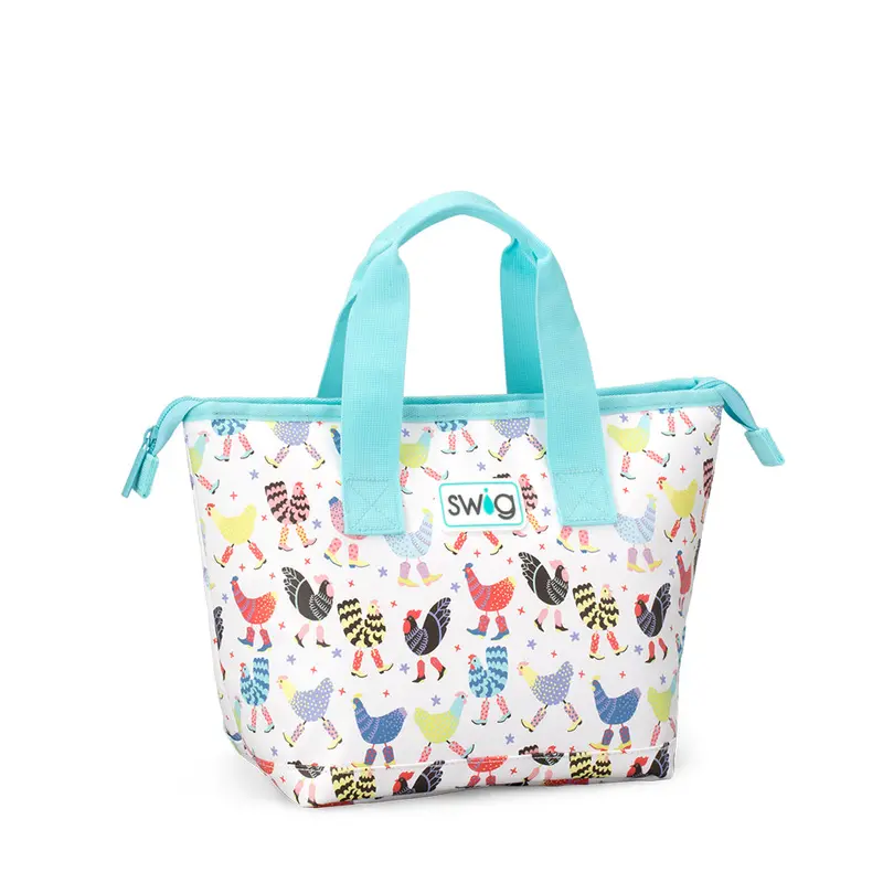 Fun-Themed Insulated Lunch Bag – Funky Chicken Lunchi 1