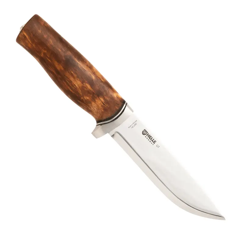 Helle Gt 14C28N Stainless Steel Outdoor Knife – Leather Sheath 1