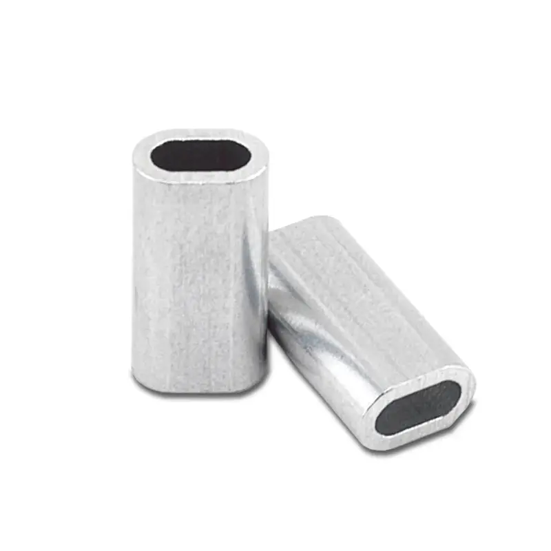 Hi-Seas Grand Slam Aluminum Monofilament Crimps – Heavy-Duty Rigging Sleeves 1