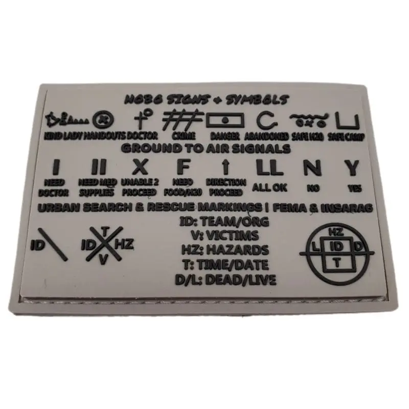 Hobo Symbol Storage Pocket Patch 1