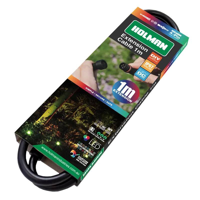 Holman Rgb Garden Light Extension Cable – Available In 1M, 2M, 5M, Or 10M Lengths 1