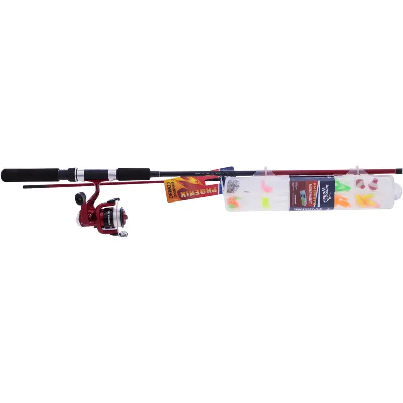 Jarvis Walker Phoenix 6-Foot All-In-One Fishing Combo Kit 1