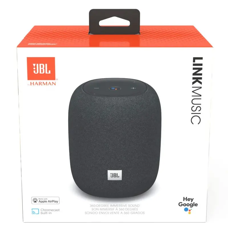 Jbl Link Music Smart Speaker With 360° Immersive Sound 1
