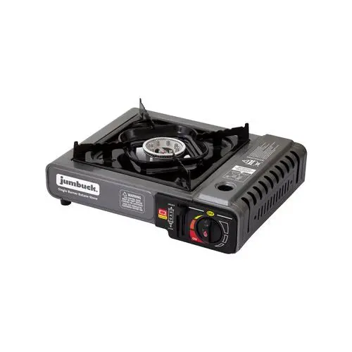 Jumbuck Portable Butane Stove – Single Burner (Cs460) With Carry Bag 1