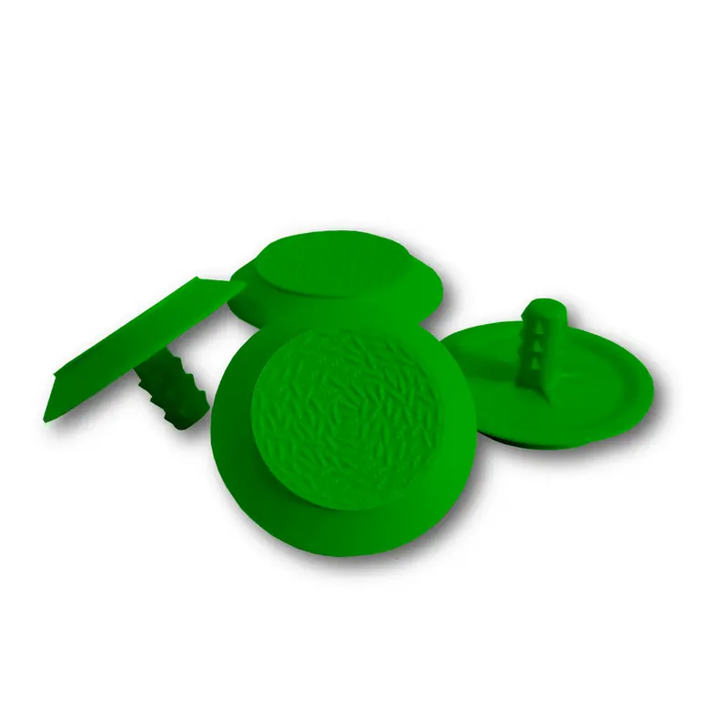 Kitbox® Self-Install Tactile Warning Strip – Green Polyurethane Stud Type 1