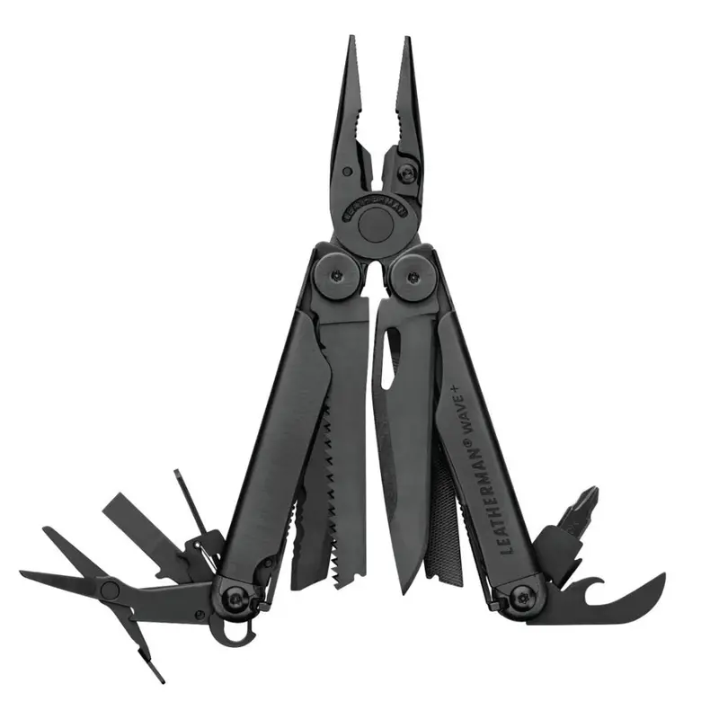 Leatherman Wave+ Black Pliers Multi-Tool – Full-Size Premium Edc 1