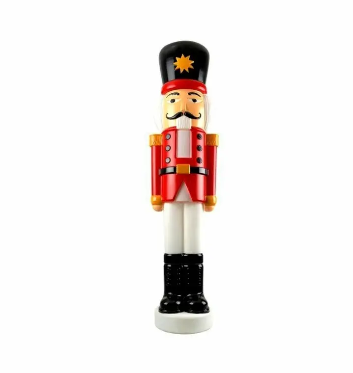 Lytworx Solar-Powered Nutcracker Statue – 150Cm Blow-Molded Festive Decoration 1