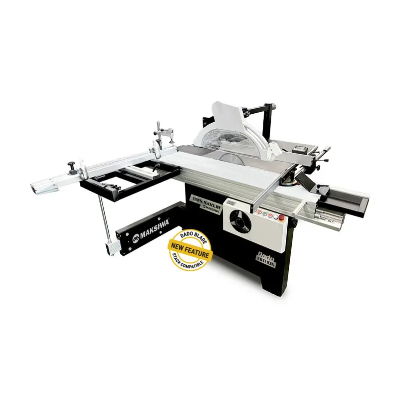 Maksiwa Bms.1600.Ir Sliding Table Saw – 5Hp Main Blade, 1Hp Scoring Blade 1