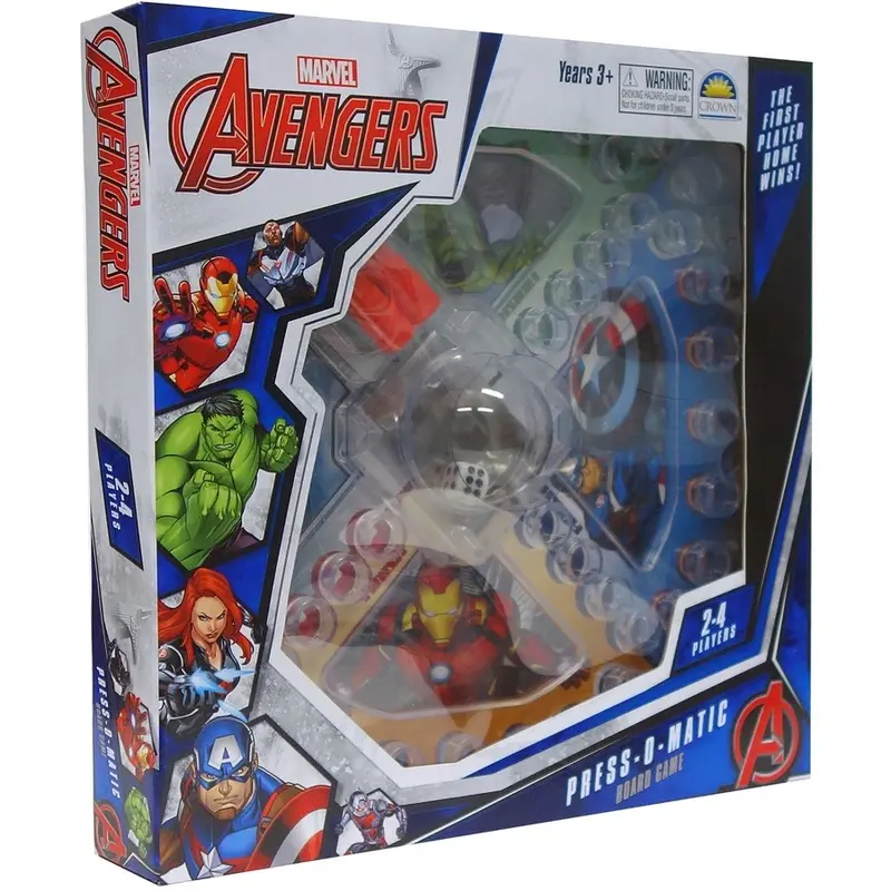 Marvel Avengers Toddler Board Game – Cooperative Play For 2–4 Players, Ages 3–4 1