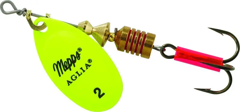 Mepps Aglia B2 Hc Spinner – 1/6 Oz, Heavy Cover Variant 1