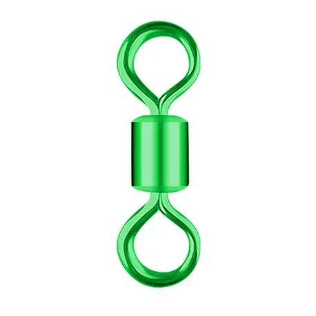Metallic Green Micro Swivels – 30-Pound Test Strength 1