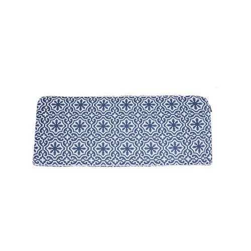 Mojo Marrakesh-Style Blue & White Bench Cushion (Model Mjoc0205) 1
