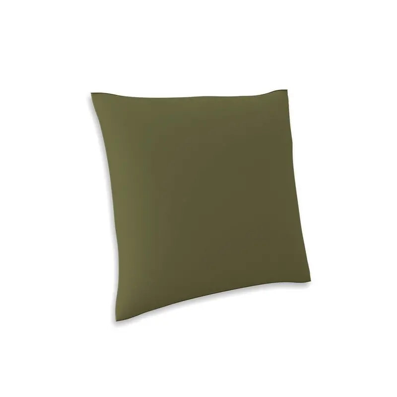 Mojo Olive Cushion Cover Set – 60Cm Square, 2-Pack, Earthy Contemporary Style 1
